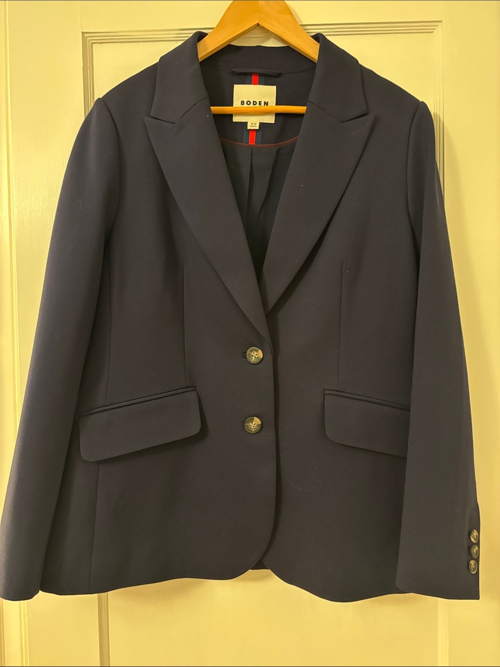 Boden Marleybone Ponte Blazer-Navy